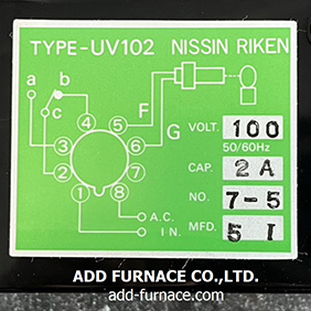 TYPE-UV102 NISSIN RIKEN